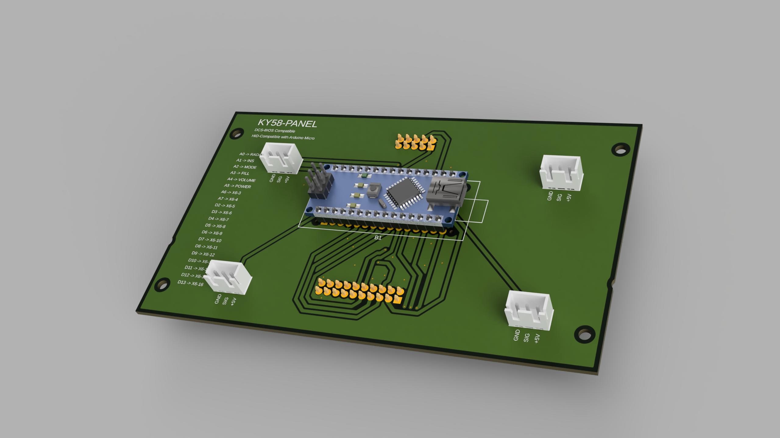 KY-58 PCB
